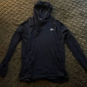 Nike navy blue hoodie, medium